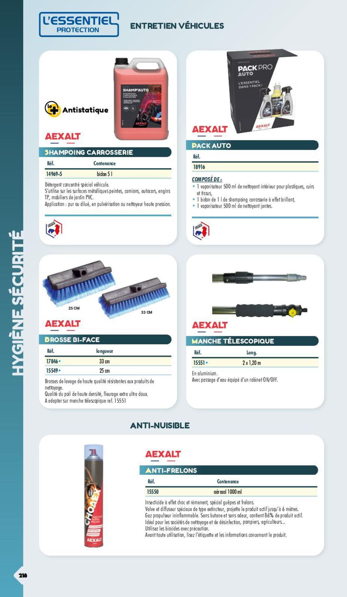 Catalogue Essentiel Protection 2024 - non tarifé, page 00133