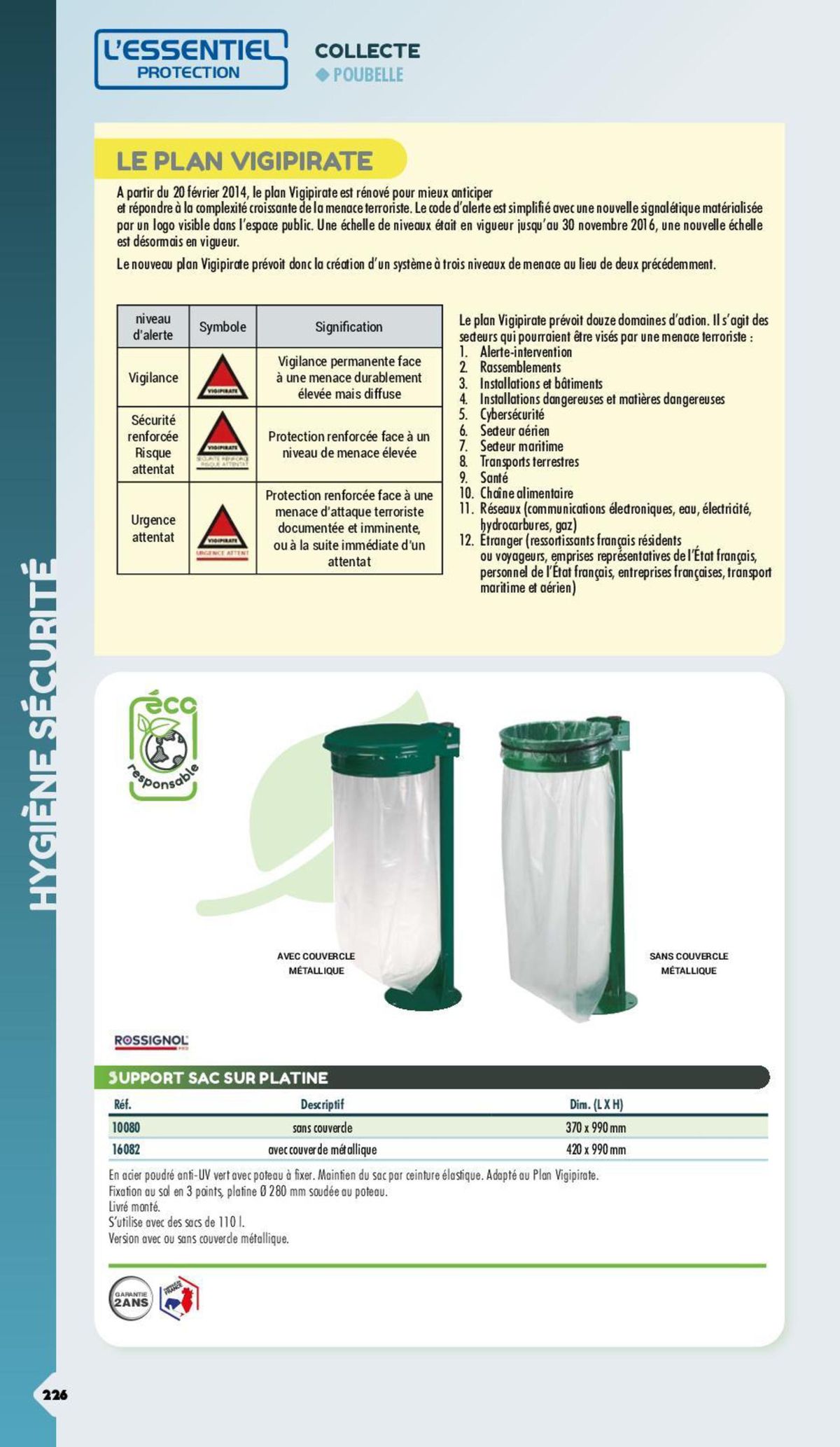 Catalogue Essentiel Protection 2024 - non tarifé, page 00142