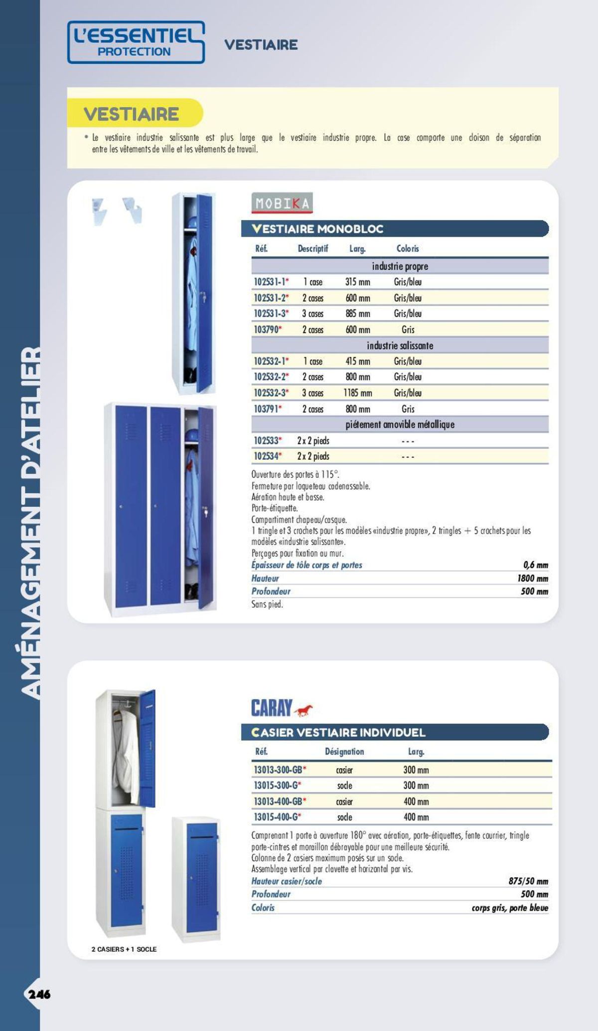 Catalogue Essentiel Protection 2024 - non tarifé, page 00164