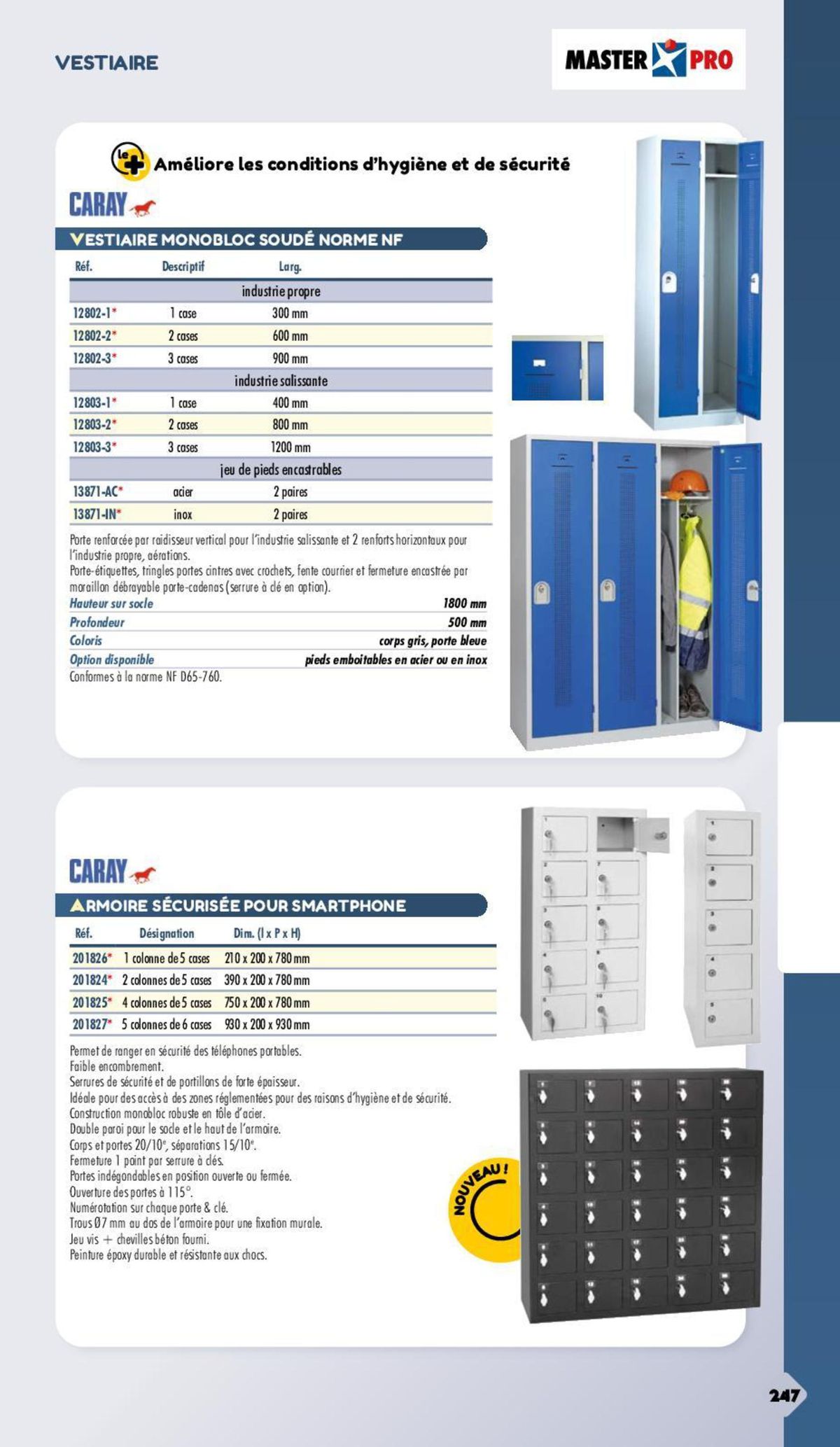 Catalogue Essentiel Protection 2024 - non tarifé, page 00165