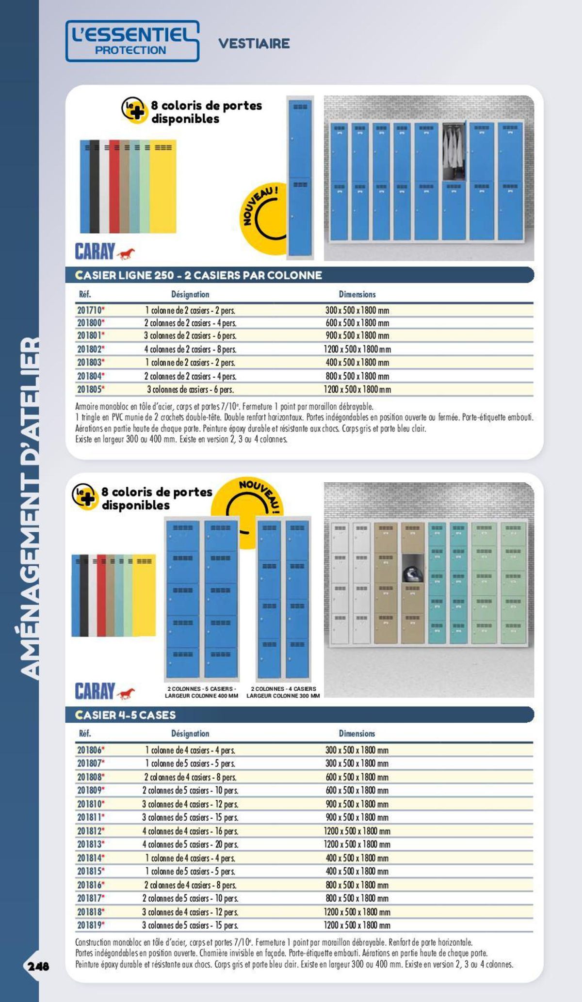 Catalogue Essentiel Protection 2024 - non tarifé, page 00166