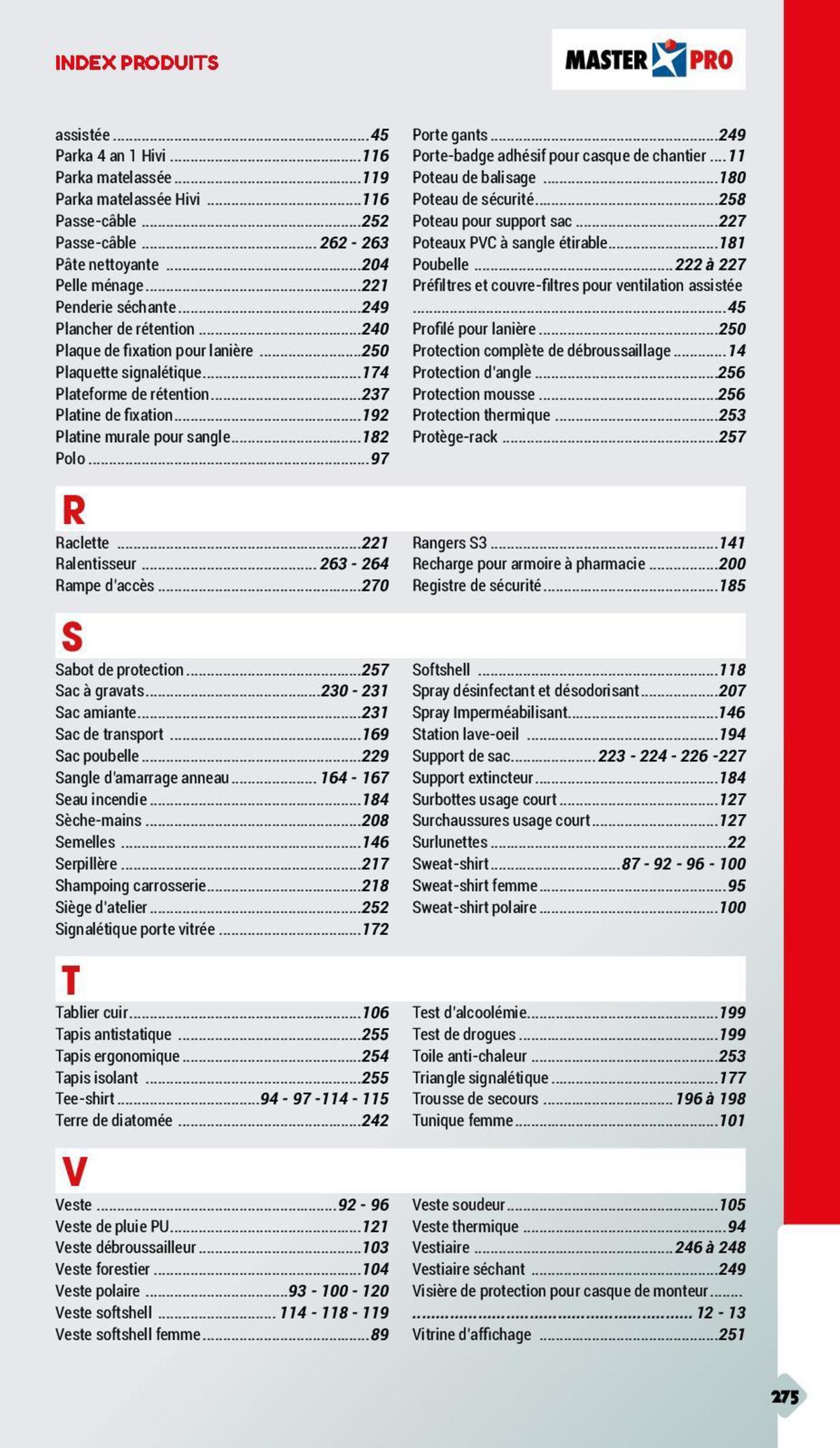 Catalogue Essentiel Protection 2024 - non tarifé, page 00196