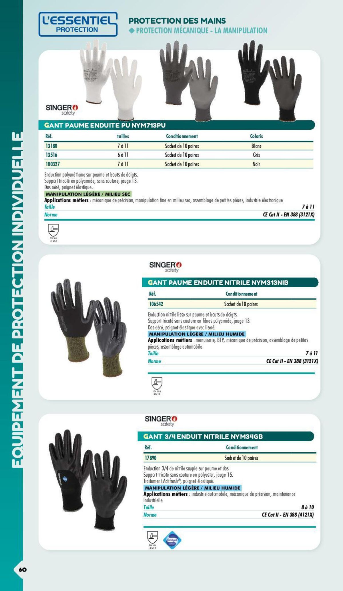 Catalogue Essentiel Protection 2024 - non tarifé, page 00250