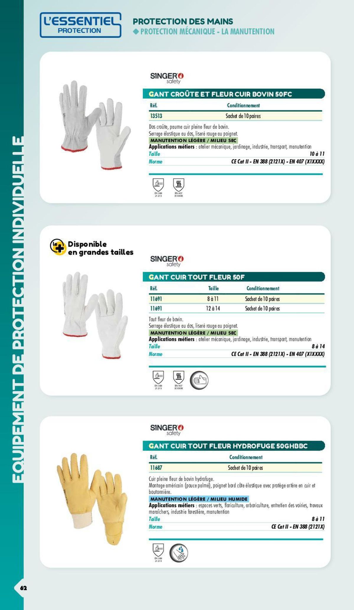 Catalogue Essentiel Protection 2024 - non tarifé, page 00252