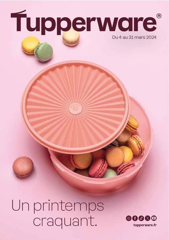 Catalogue Tupperware à Puteaux | CaUn printemps craquant. | 05/03/2024 - 31/03/2024