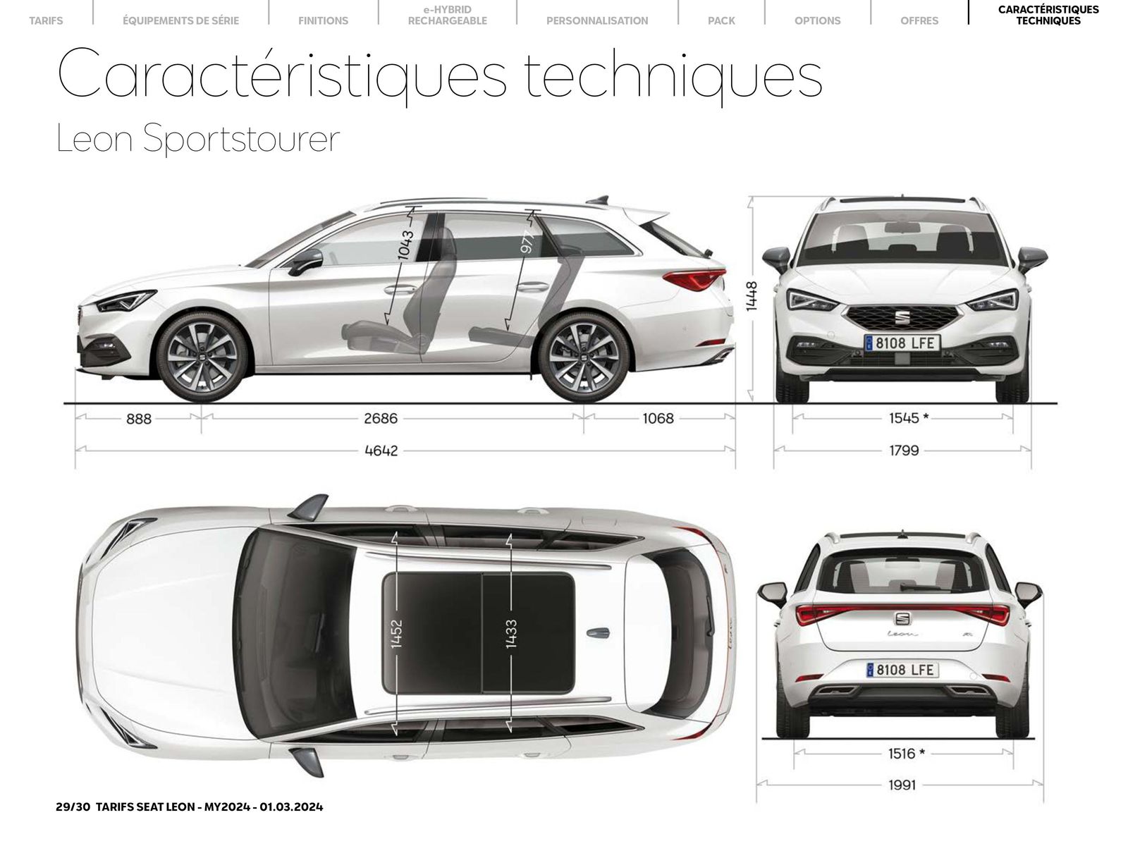 Catalogue SEAT Leon 5 portes:, page 00029