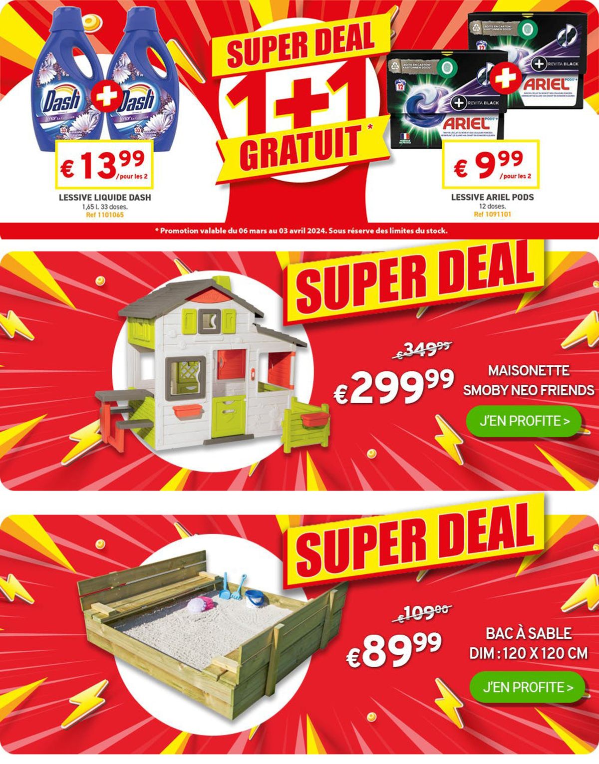 Catalogue Super deal 1+1 gratuit, page 00001