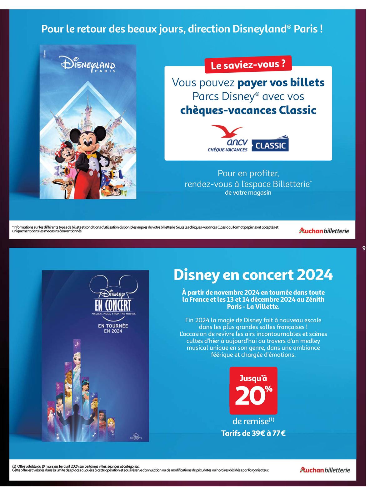 Catalogue Une sélection Disney rien que pour vous , page 00009