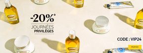 Promos de Beauté à Vitrolles (Bouches du Rhône) | 20%* JOURNÉES PRIVILÈGES sur L'Occitane en Provence | 05/03/2024 - 31/03/2024