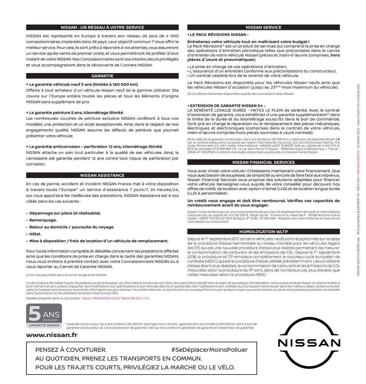 Catalogue Nissan Primastar Combi, page 00006