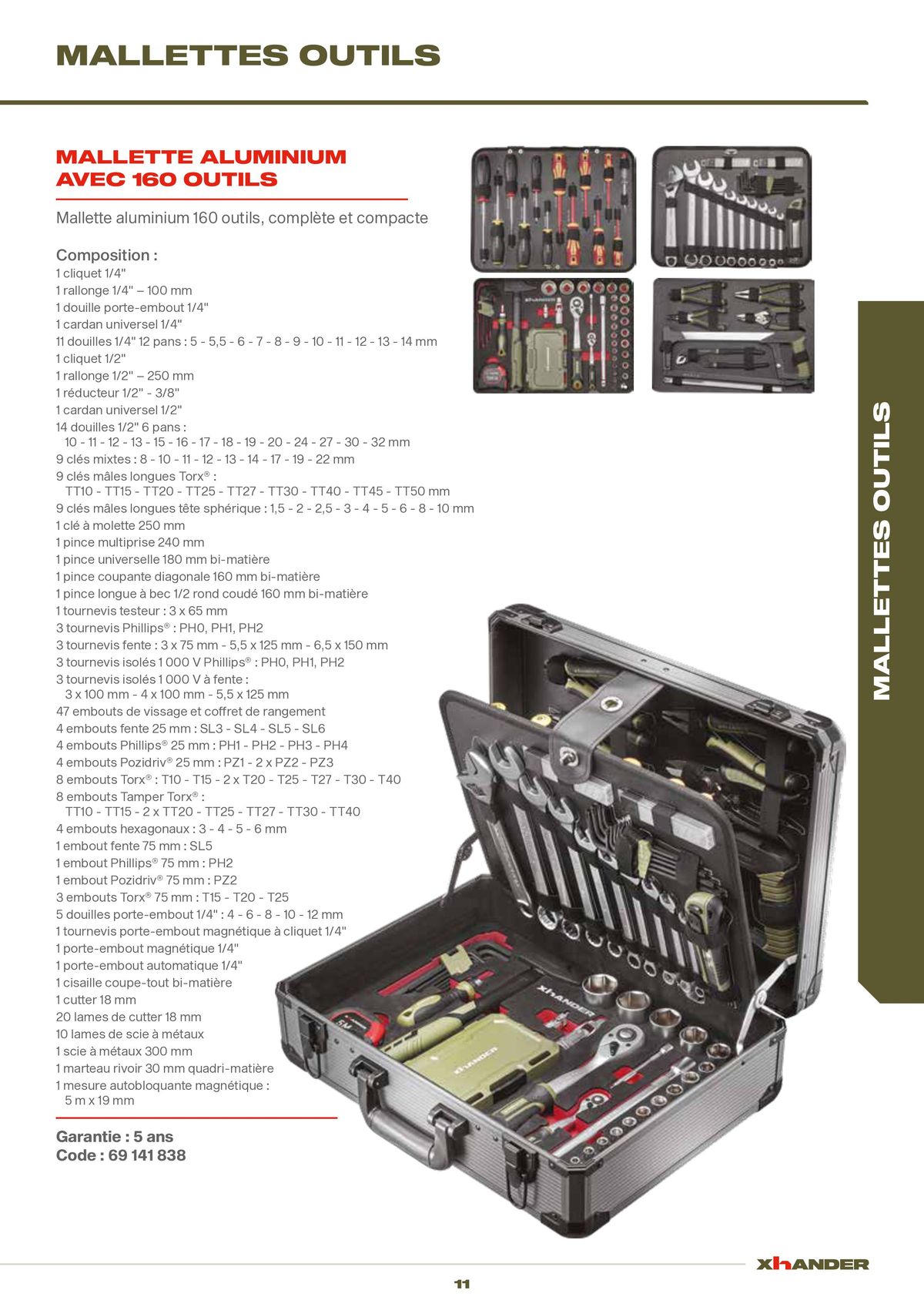 Catalogue LES OUTILS DE VOTRE PERFORMANCE, page 00011