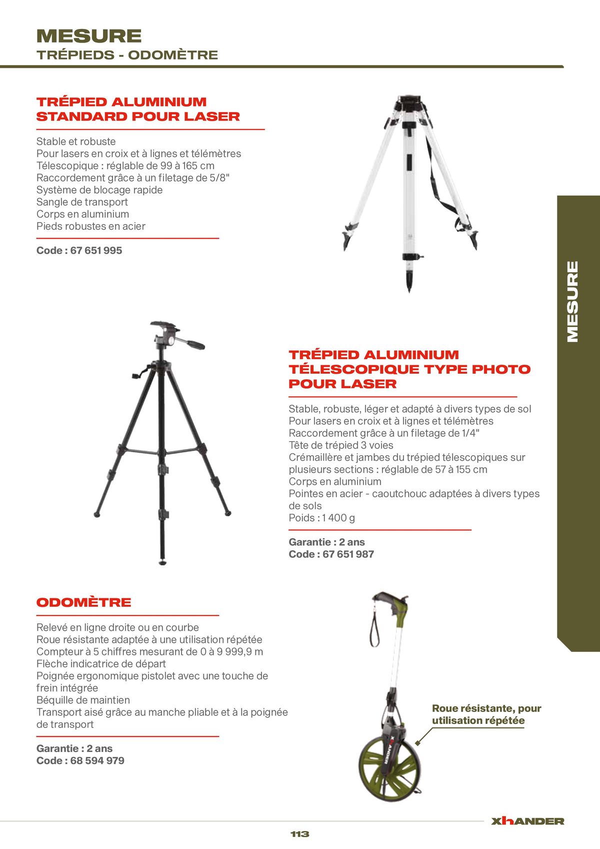 Catalogue LES OUTILS DE VOTRE PERFORMANCE, page 00113