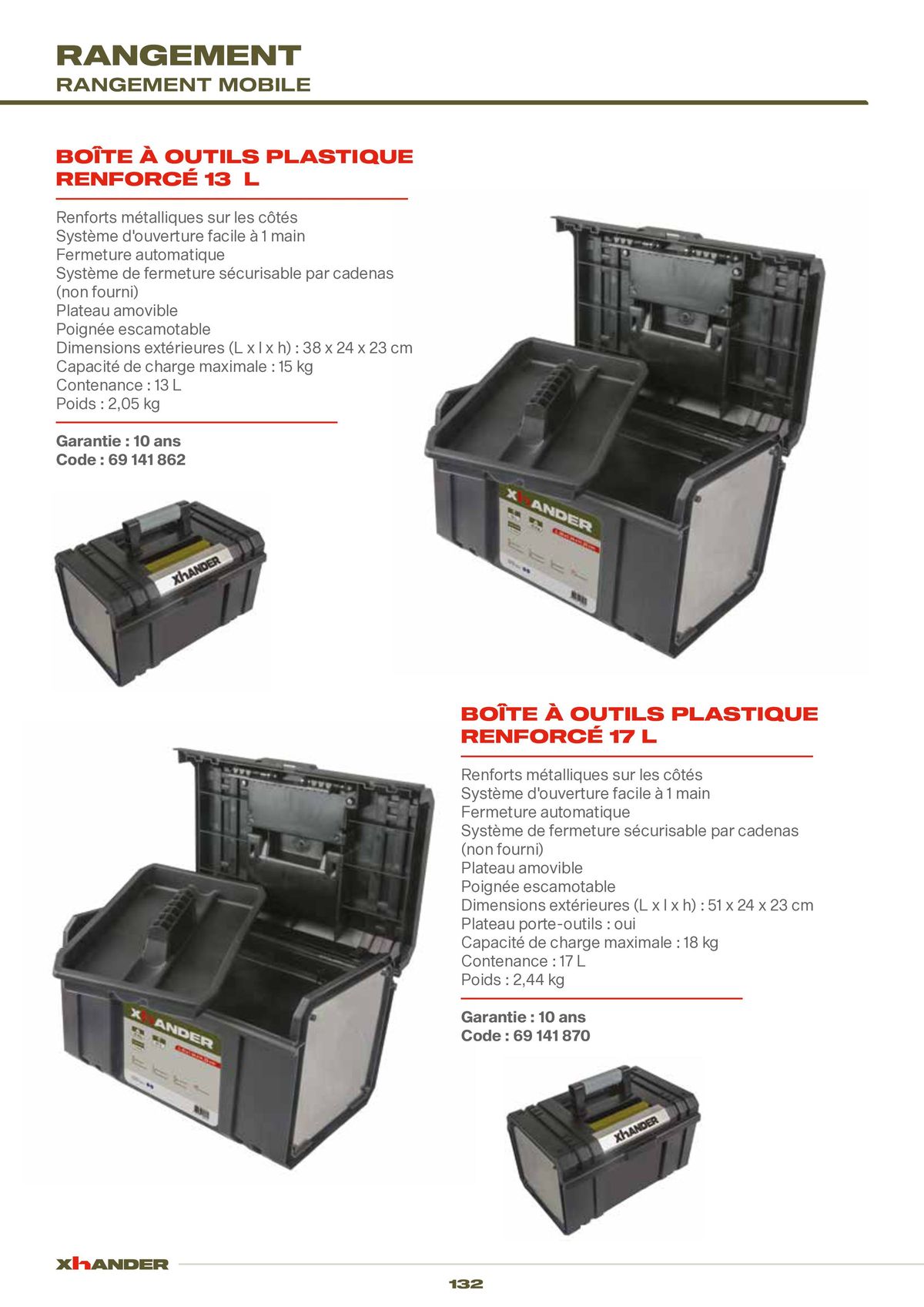 Catalogue LES OUTILS DE VOTRE PERFORMANCE, page 00132