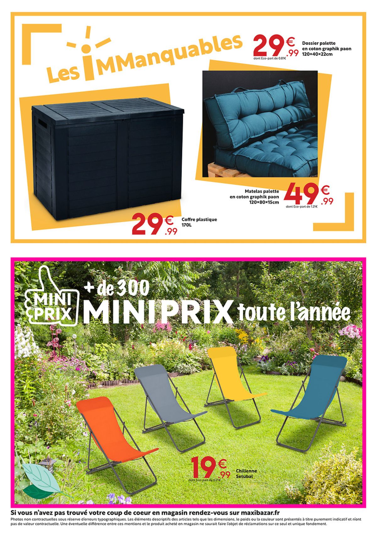 Catalogue Bien dehors à mini prix, page 00019