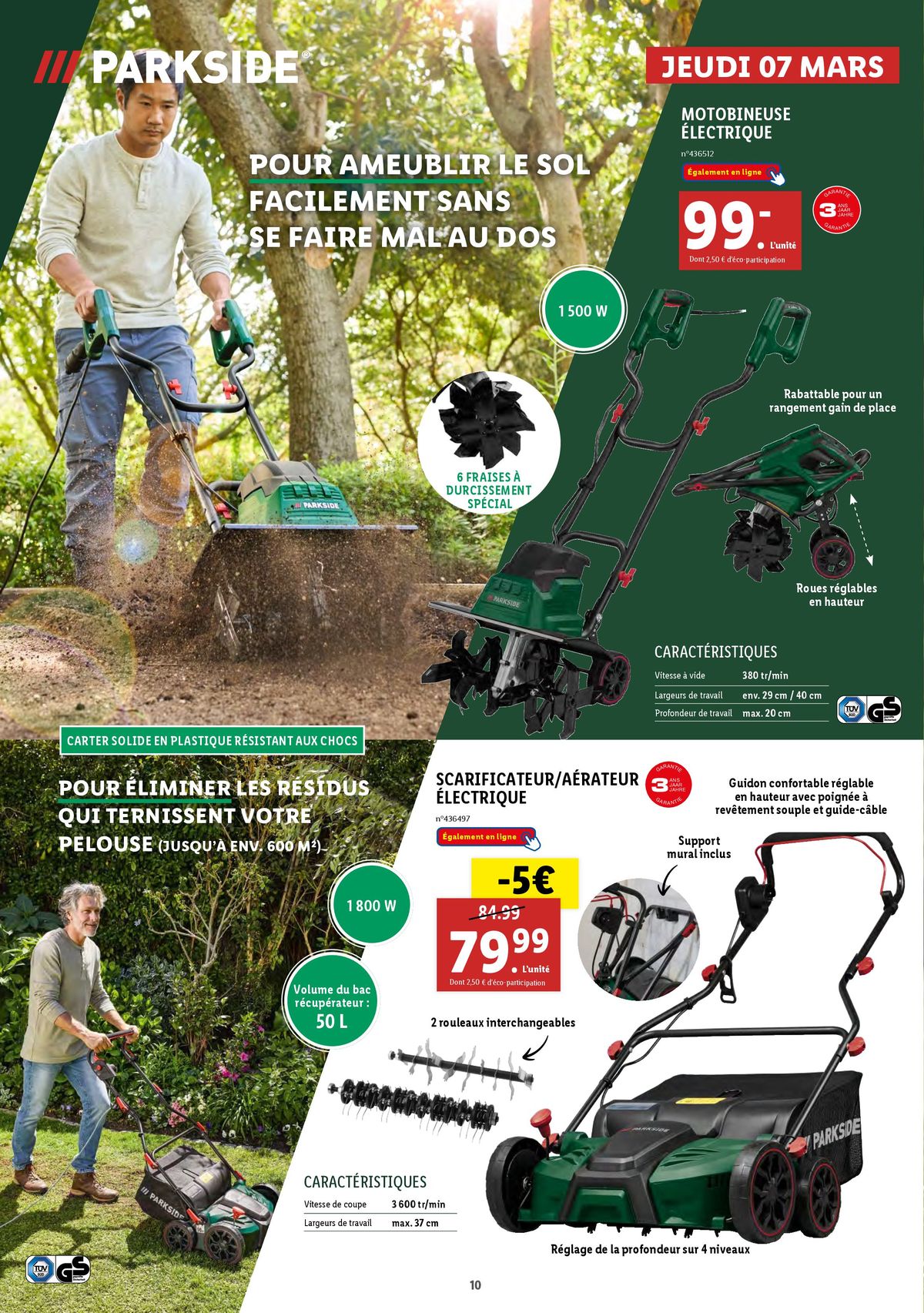 Catalogue JARDIN : OUTILS ET ACCESSOIRES, page 00010