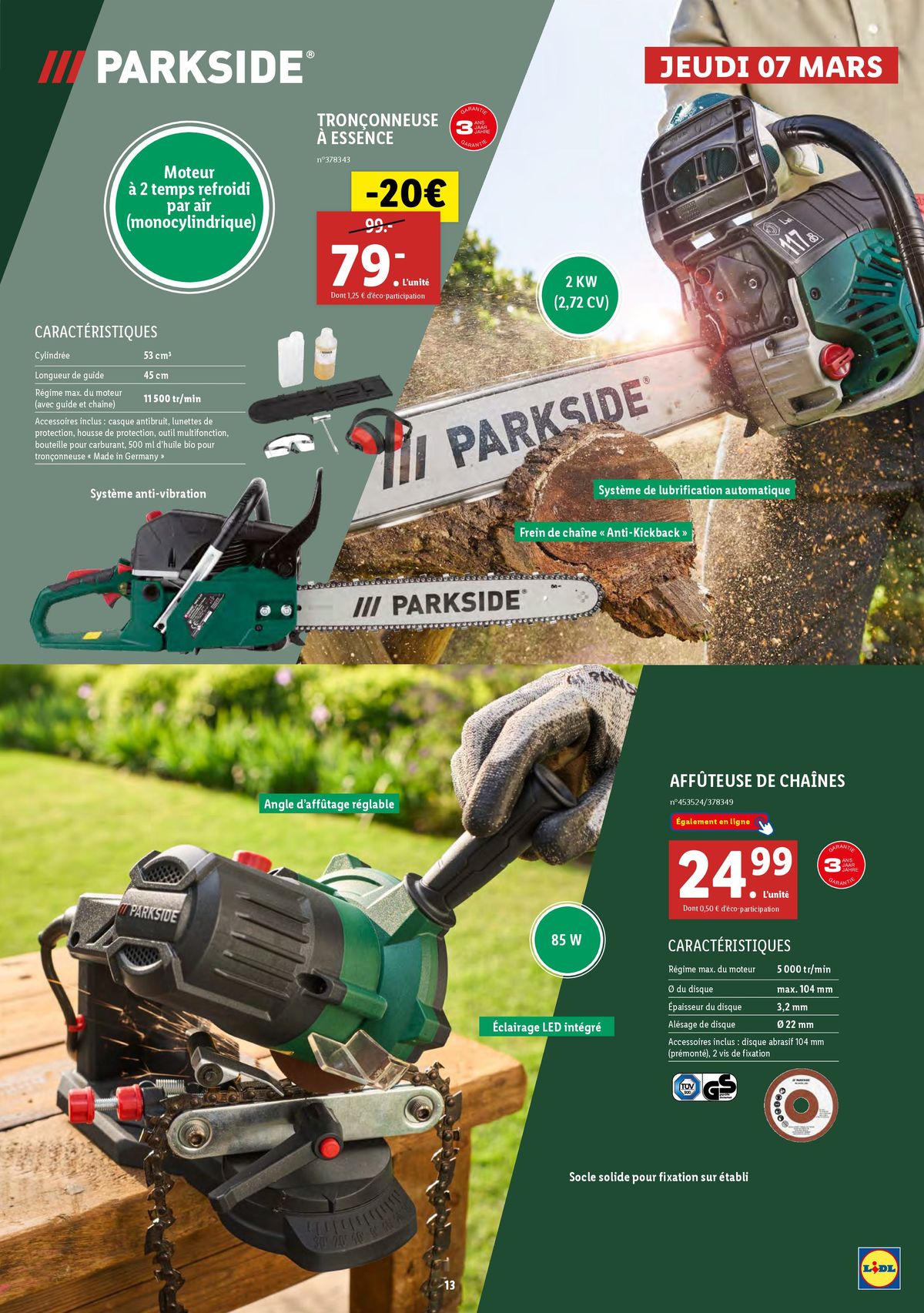 Catalogue JARDIN : OUTILS ET ACCESSOIRES, page 00013