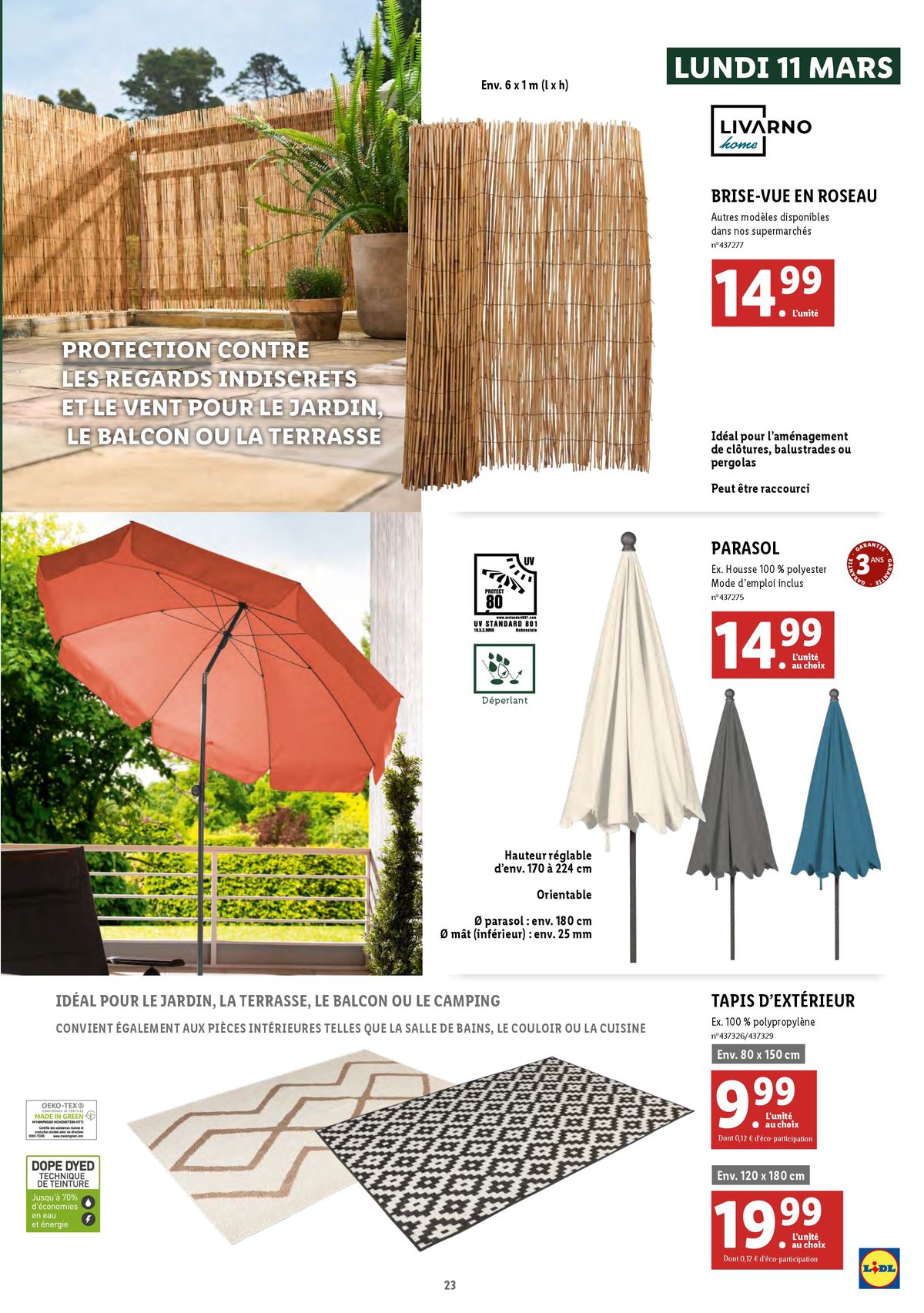 Catalogue JARDIN : OUTILS ET ACCESSOIRES, page 00025