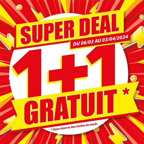 Catalogue Trafic à Auchel | Offre immanquable ! 1+1 gratuit sur notre sélection de lessive ! | 06/03/2024 - 03/04/2024