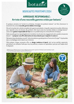 Catalogue Botanic à Rueil-Malmaison | Nouveautés printemps 2024 | 06/03/2024 - 31/05/2024