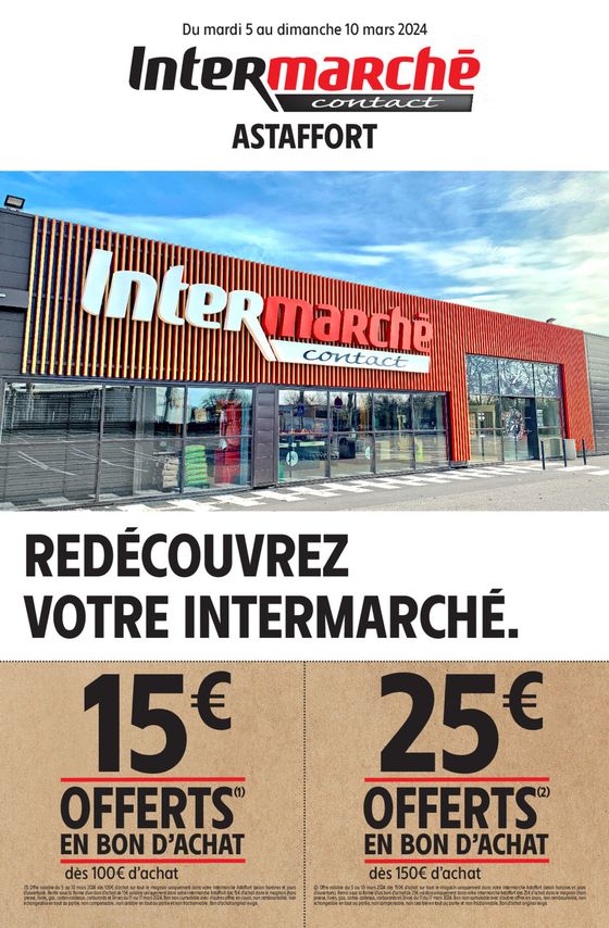 REDÉCOUVREZ VOTRE INTERMARCHÉ.