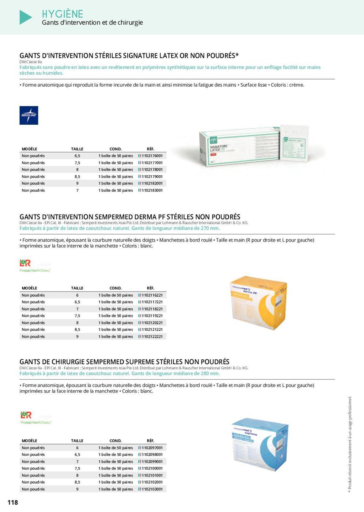 Catalogue Catalogue Professionnels, page 00020