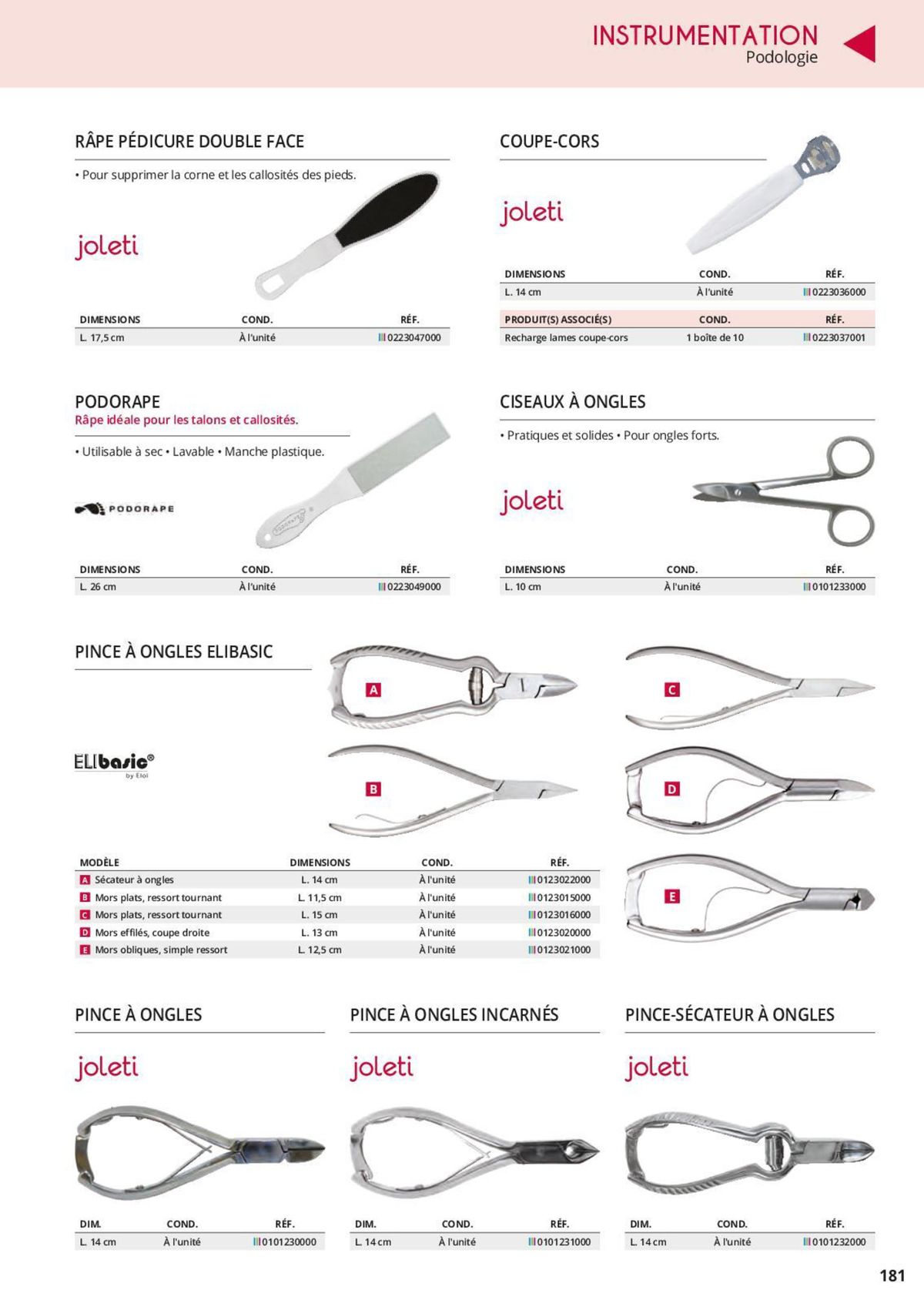 Catalogue Catalogue Professionnels, page 00091