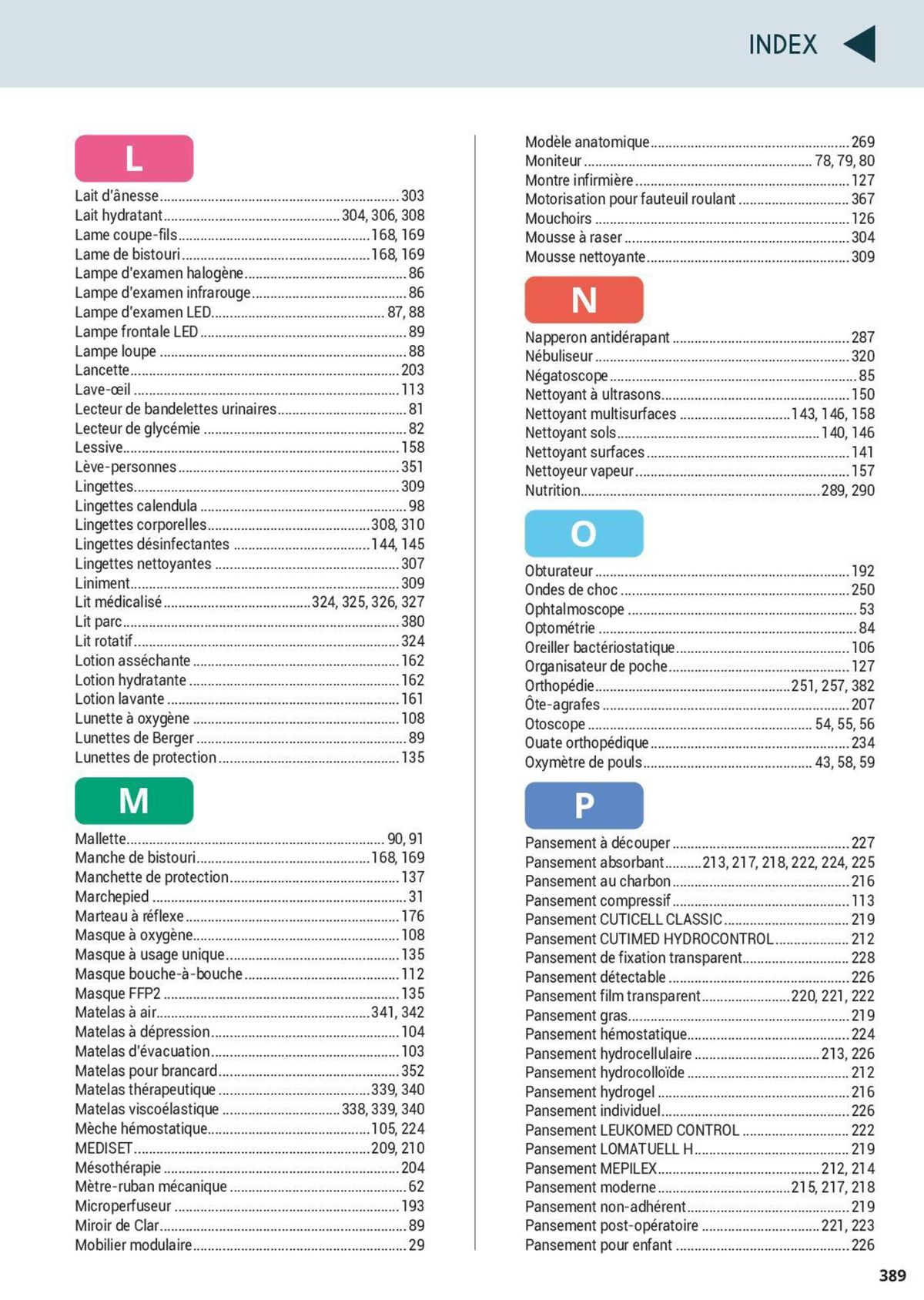 Catalogue Catalogue Professionnels, page 00320