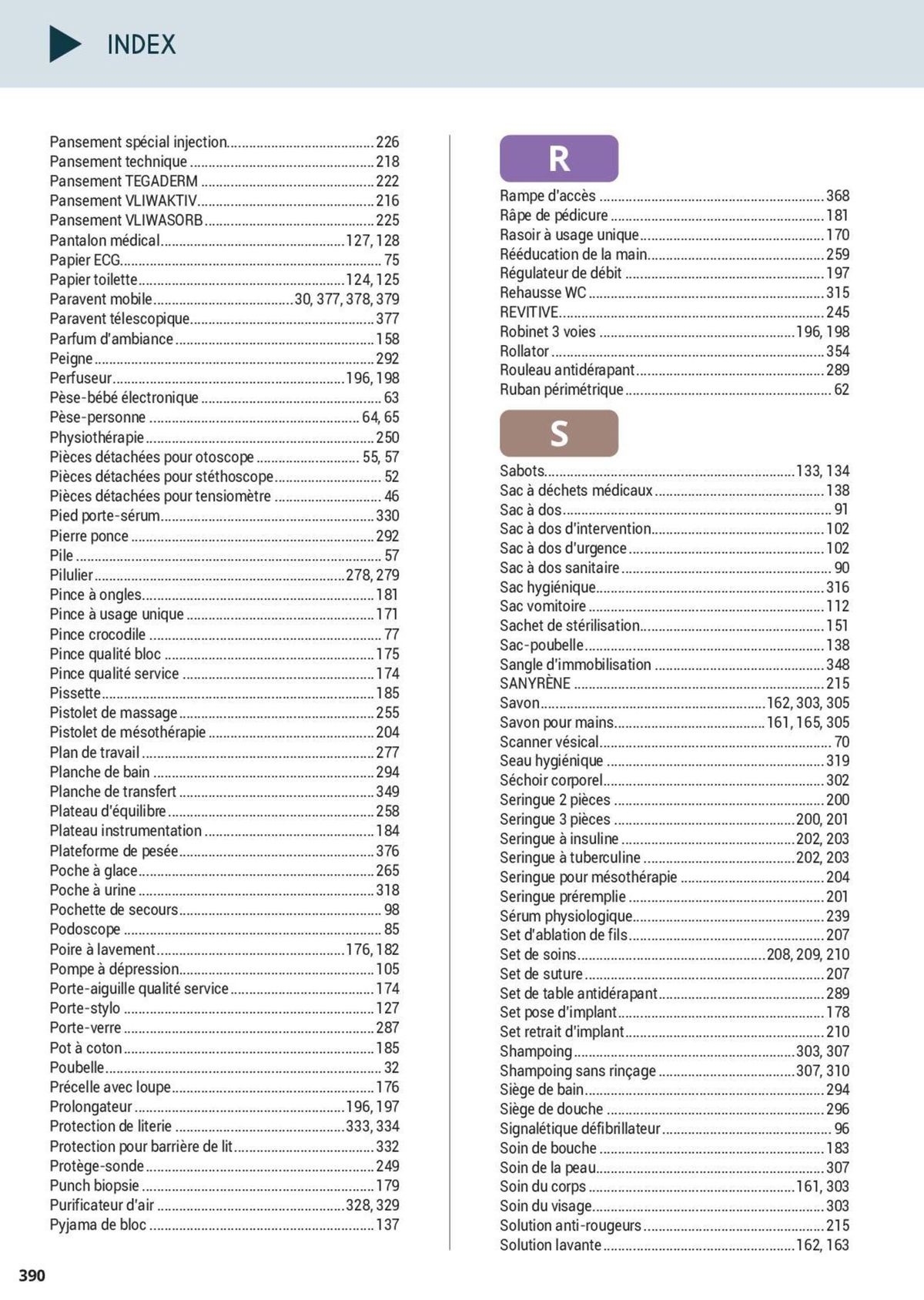 Catalogue Catalogue Professionnels, page 00321