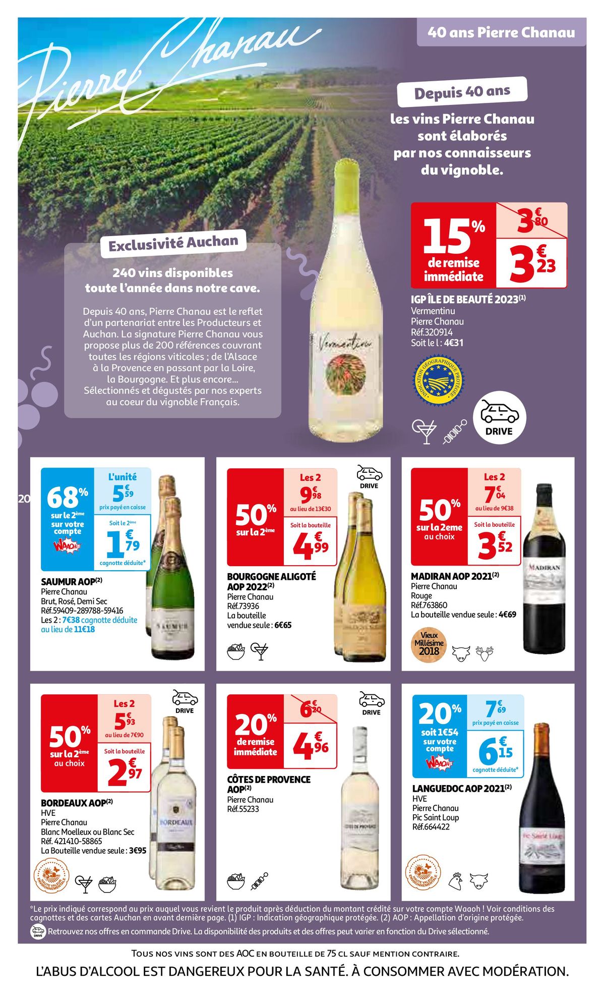 Catalogue La foire aux vins, page 00020