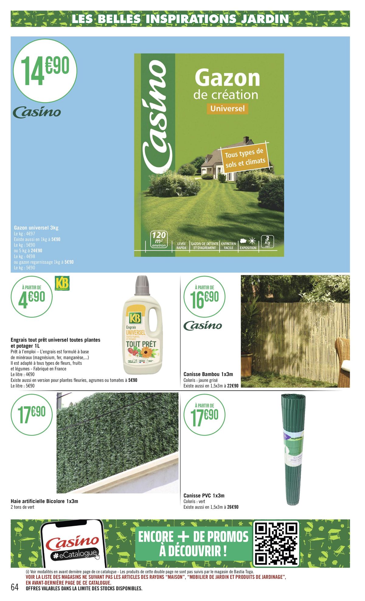 Catalogue OFFERTS EN BON D'ACHAT, page 00064