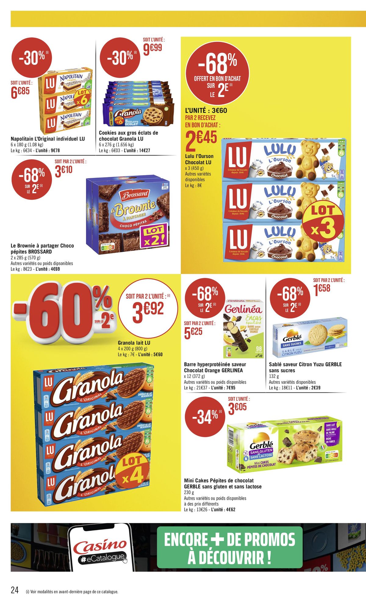 Catalogue OFFERTS EN BON D'ACHAT, page 00024