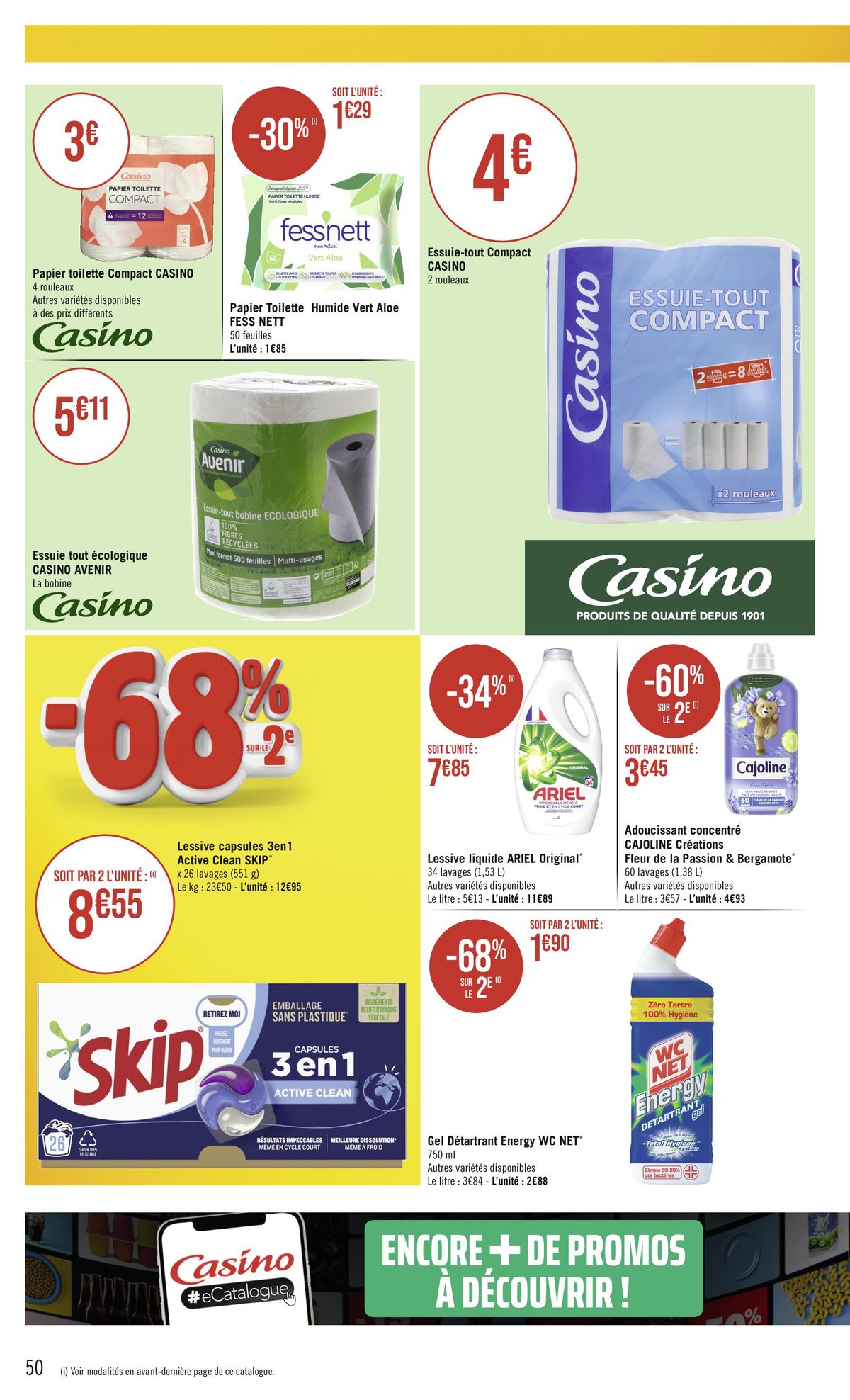 Catalogue OFFERTS EN BON D'ACHAT, page 00050