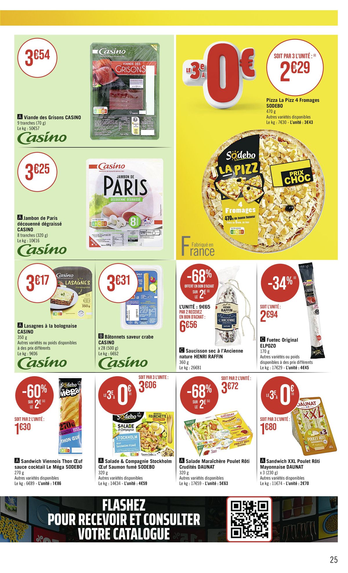 Catalogue OFFERTS EN BON D'ACHAT, page 00025