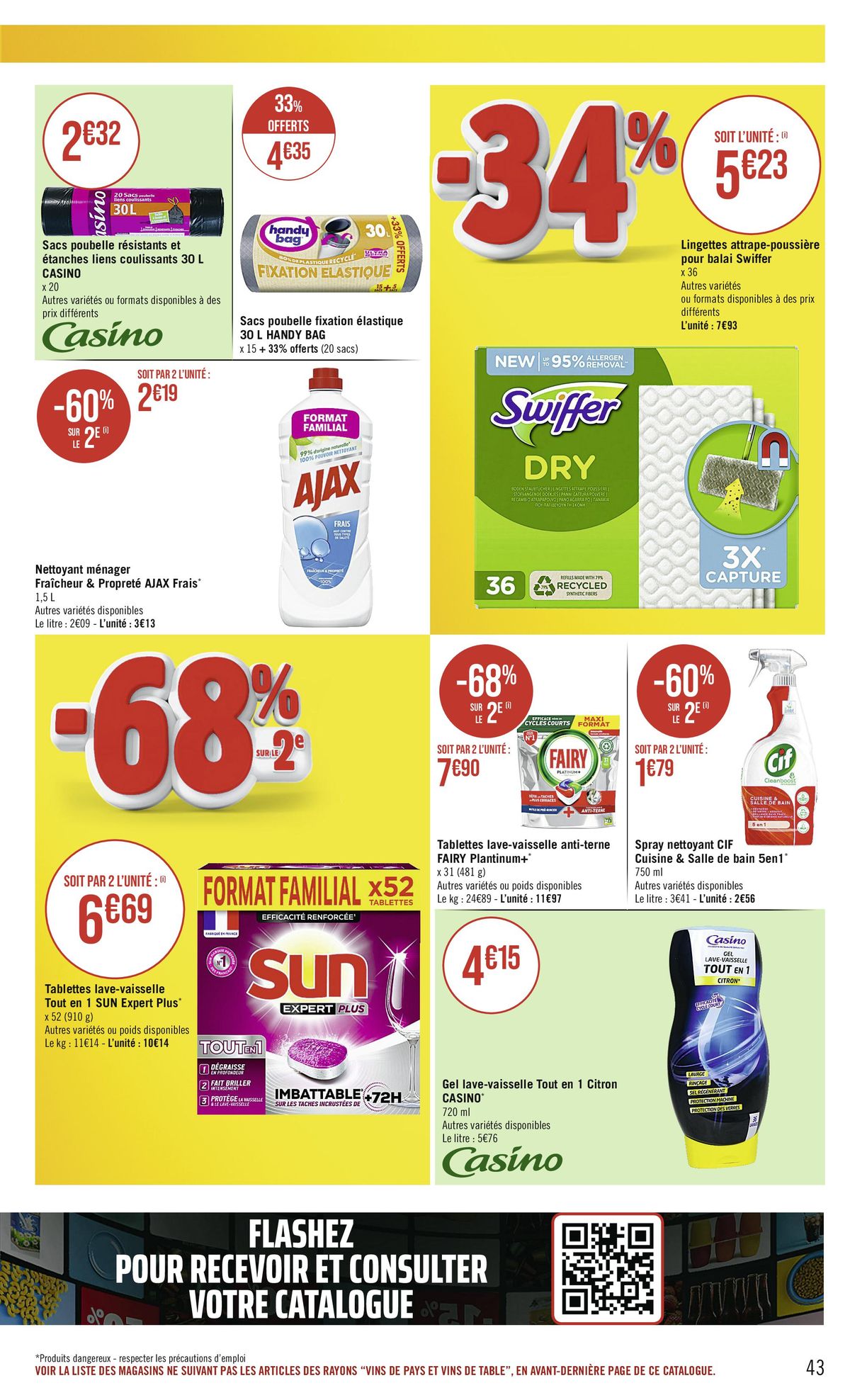 Catalogue OFFERTS EN BON D'ACHAT, page 00043