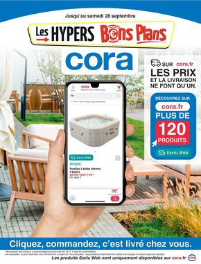 Catalogue Cora à Les Pavillons-sous-Bois | Cliquez, commandez, c'est livré chez vous | 11/03/2024 - 28/09/2024
