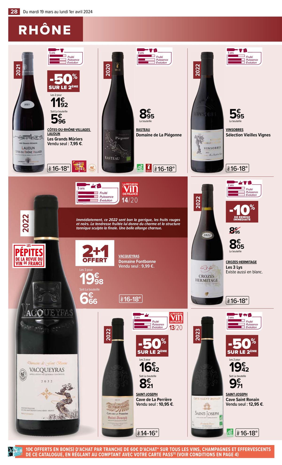 Catalogue FOIRE AUX VINS DE PRINTEMPS, page 00030