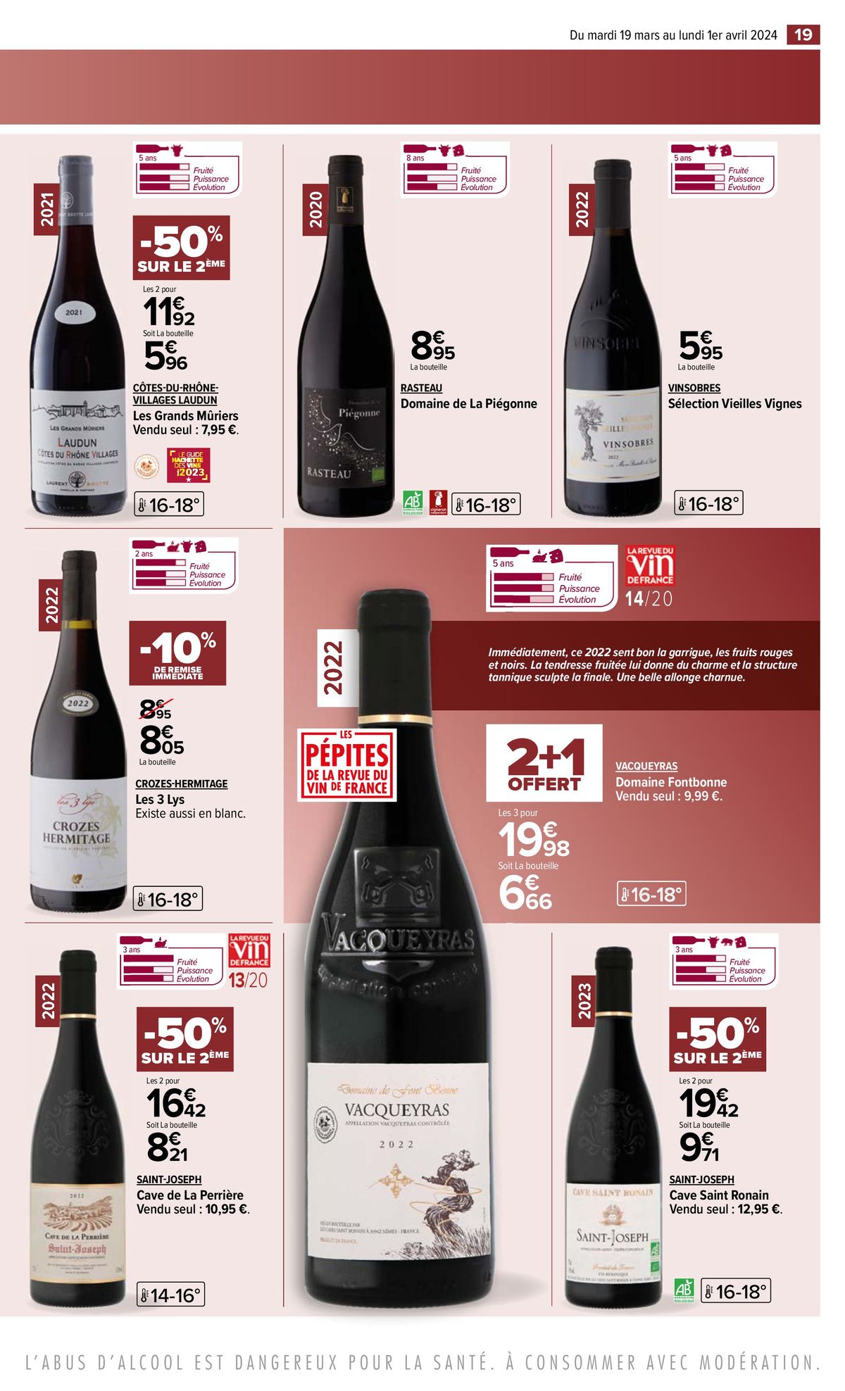 Catalogue FOIRE AUX VINS DE PRINTEMPS, page 00021