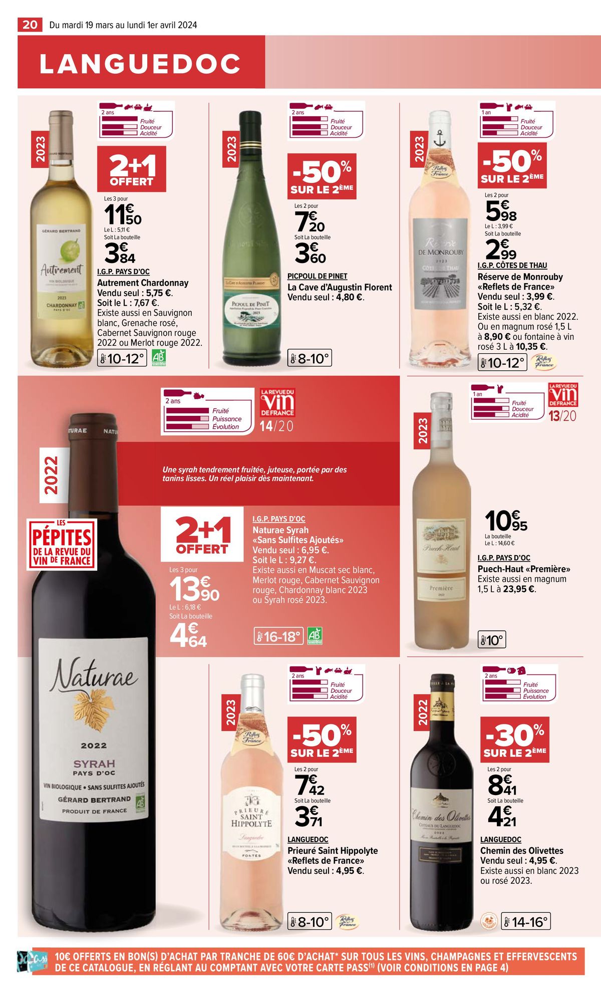 Catalogue FOIRE AUX VINS DE PRINTEMPS, page 00022