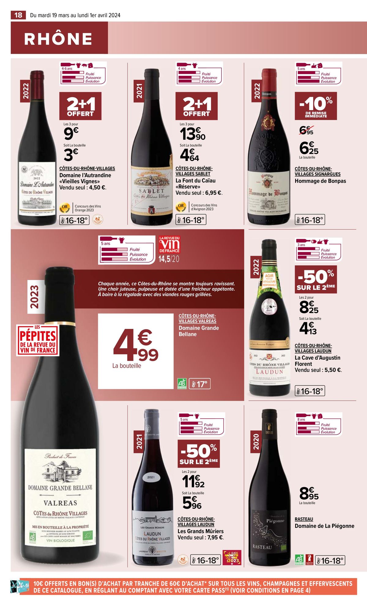 Catalogue FOIRE AUX VINS DE PRINTEMPS, page 00020