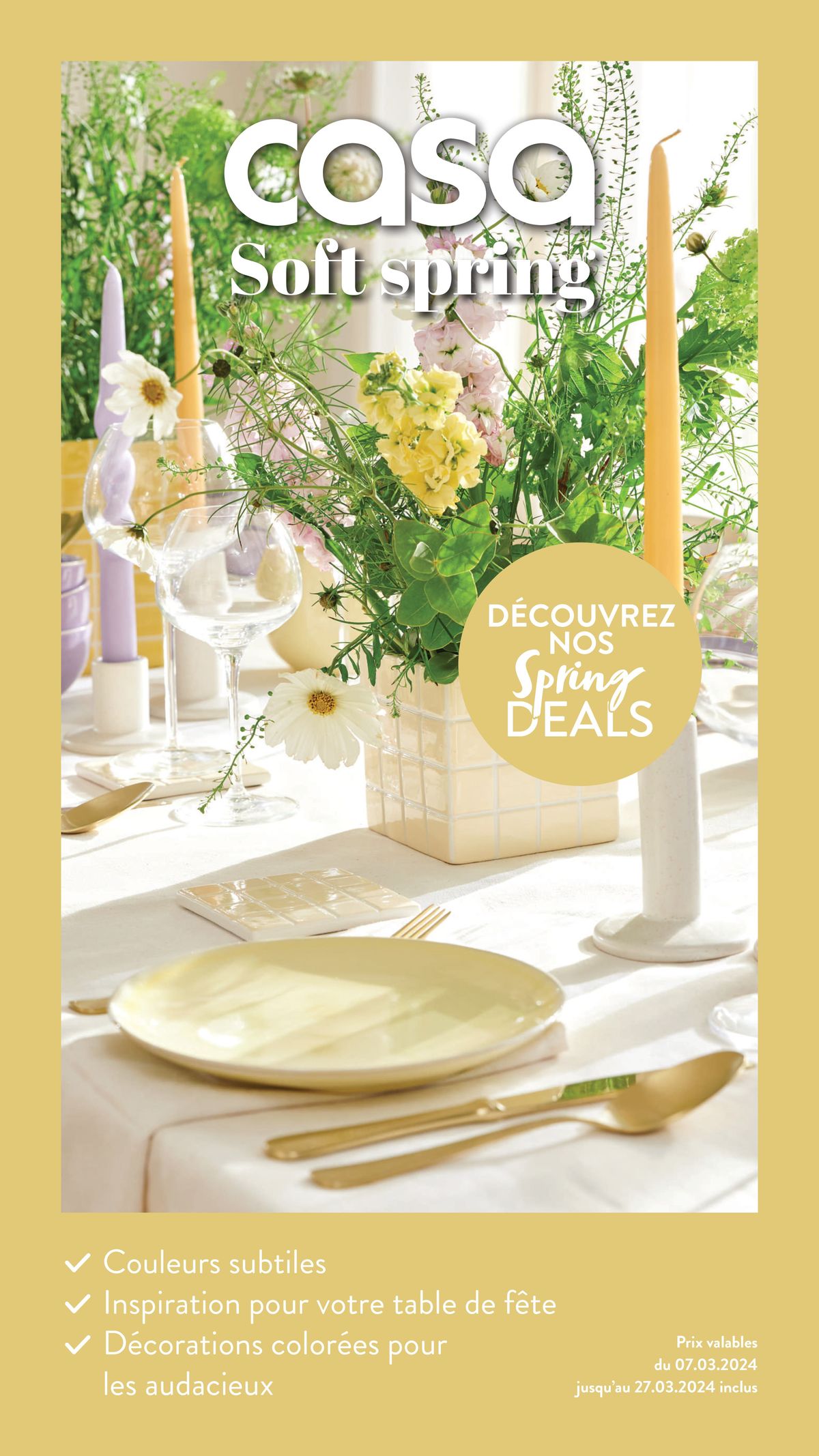 Catalogue Découvrez nos Spring DEALS, page 00001