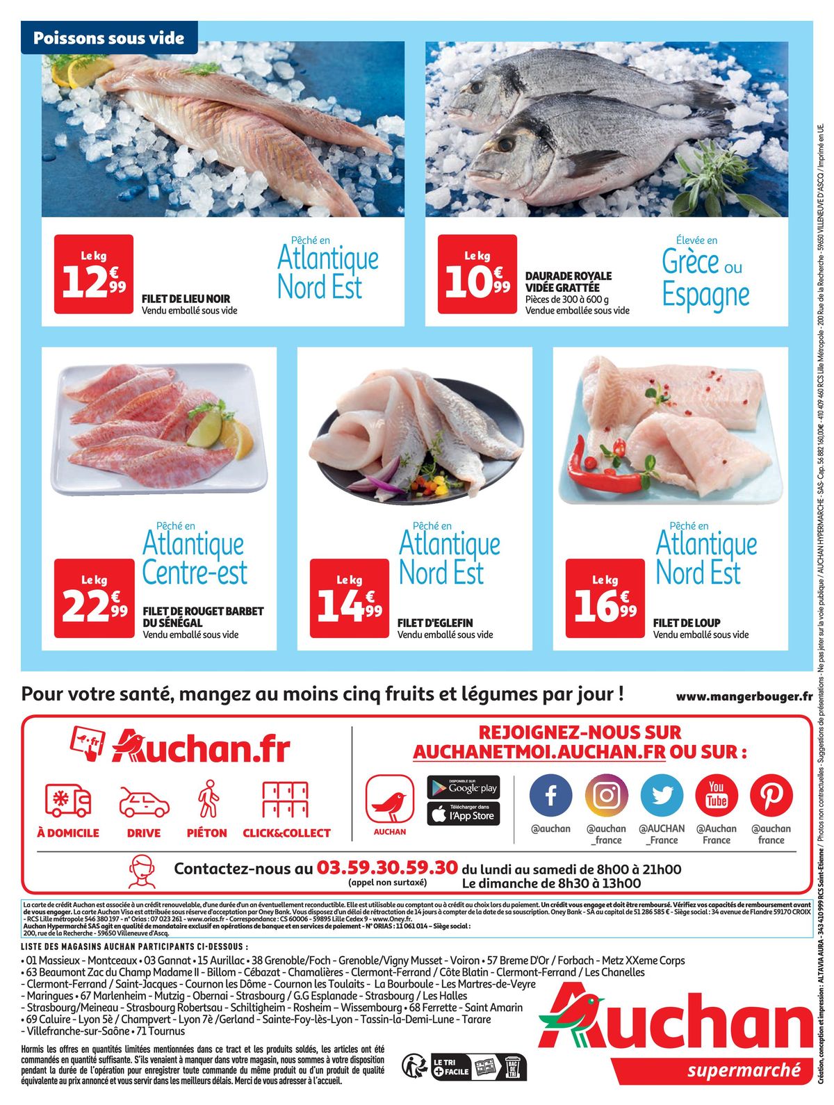 Catalogue Spécial Poissons Sous Vide supermarché, page 00002