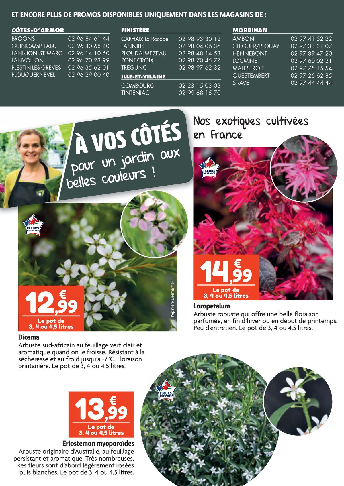 Catalogue À vos côtés pour un jardin aux belles couleurs !, page 00001