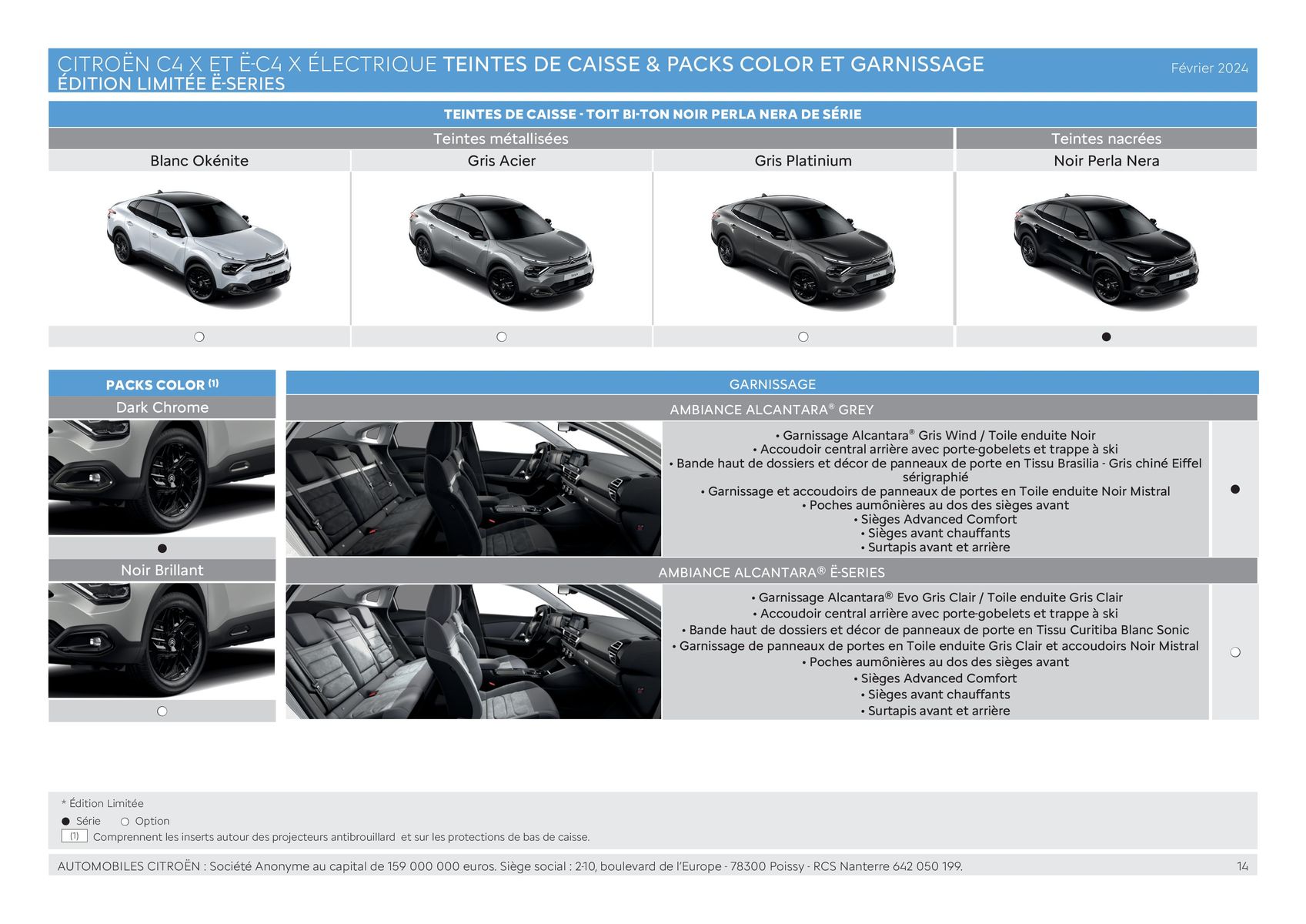 Catalogue CITROËN Ë-C4 X ÉLECTRIQUE, page 00014