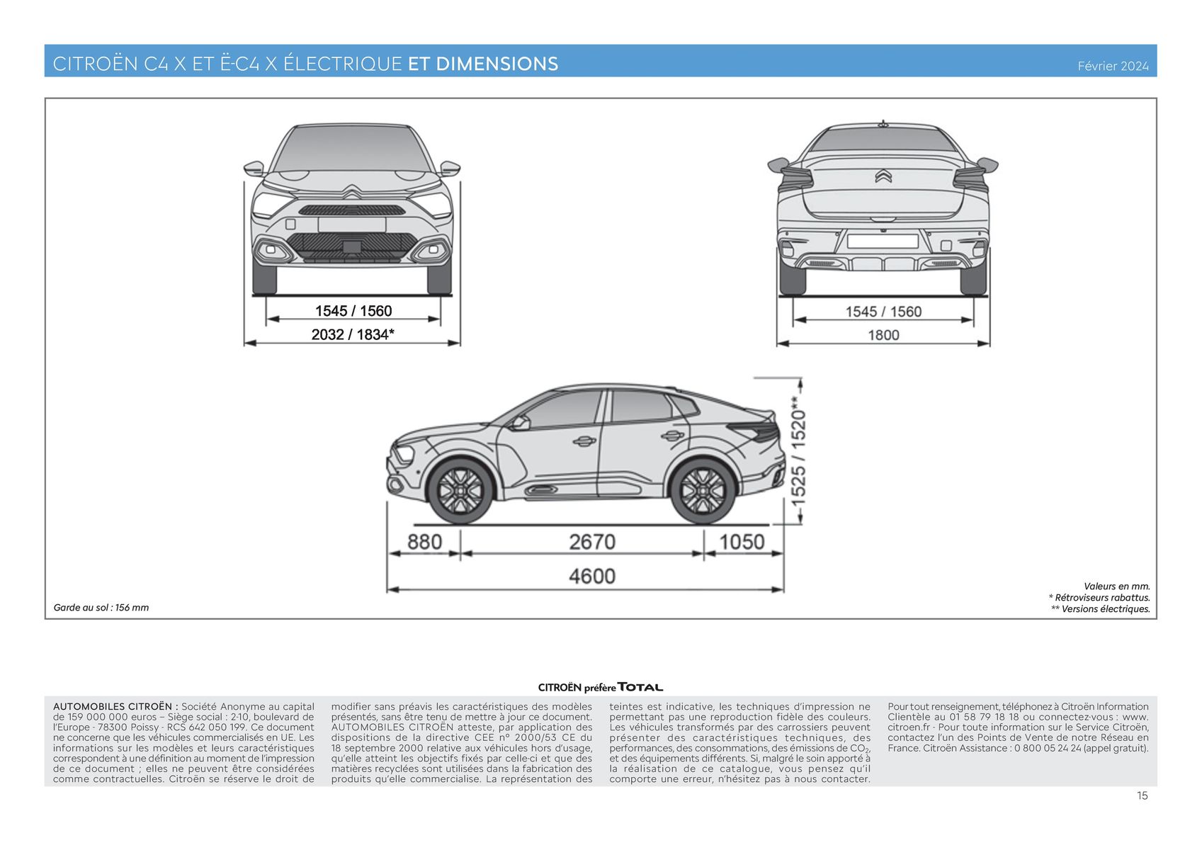 Catalogue CITROËN Ë-C4 X ÉLECTRIQUE, page 00015