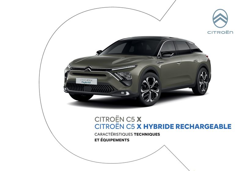 Catalogue Citroën à Calvi | C5 X HYBRIDE &amp; C5 X - Versions et caractéristiques- | 11/03/2024 - 31/12/2024