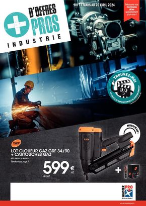 Catalogue Master Pro à Bagnolet | POP industrie mars 2024 | 11/03/2024 - 20/04/2024