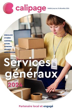 Promos de Multimédia et Electroménager à Villeneuve-d'Ascq | Services généraux 2024 sur Calipage | 11/03/2024 - 31/12/2024