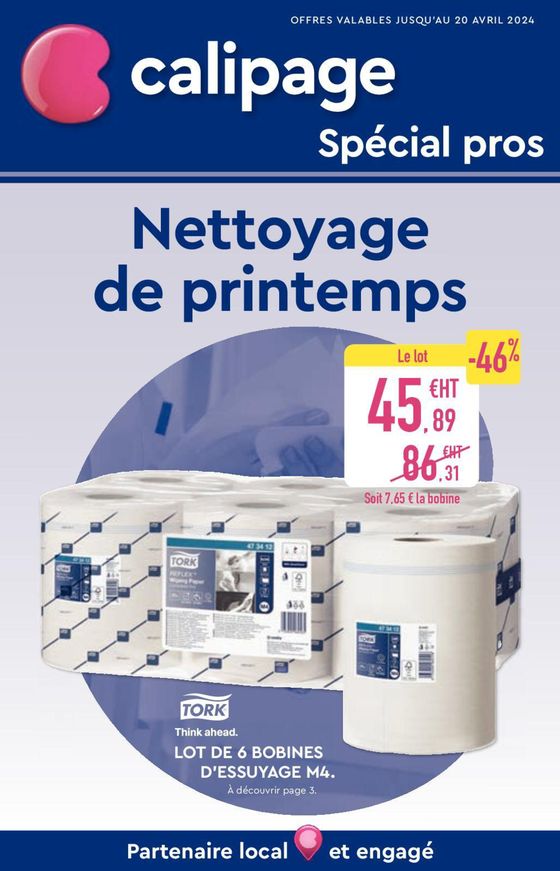 Catalogue Calipage à Nantes | Nettoyage de printemps | 11/03/2024 - 20/04/2024