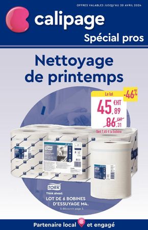 Catalogue Calipage à Lyon | Nettoyage de printemps | 11/03/2024 - 20/04/2024