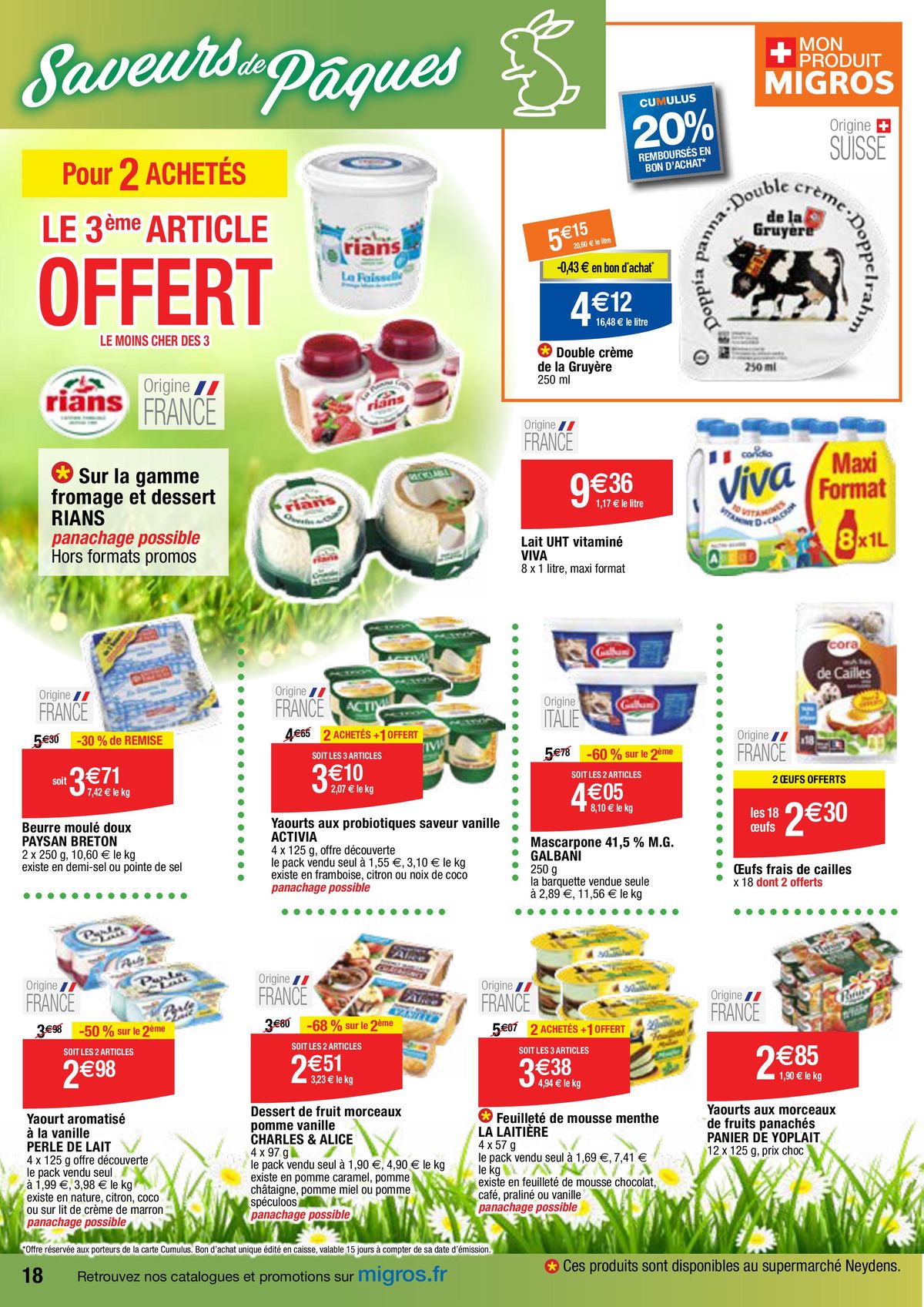 Catalogue Saveurs de Pâques, page 00018